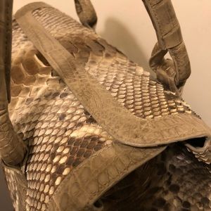 Beautiful Nancy Gonzalez Python and Crocodile